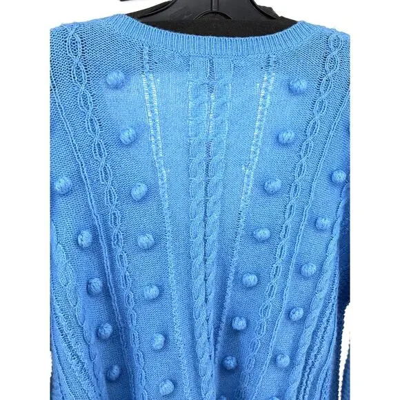 NWT Lily Pulitzer Blue Thistle Pull On Greta Sweater Size XL - Picture 11 of 12